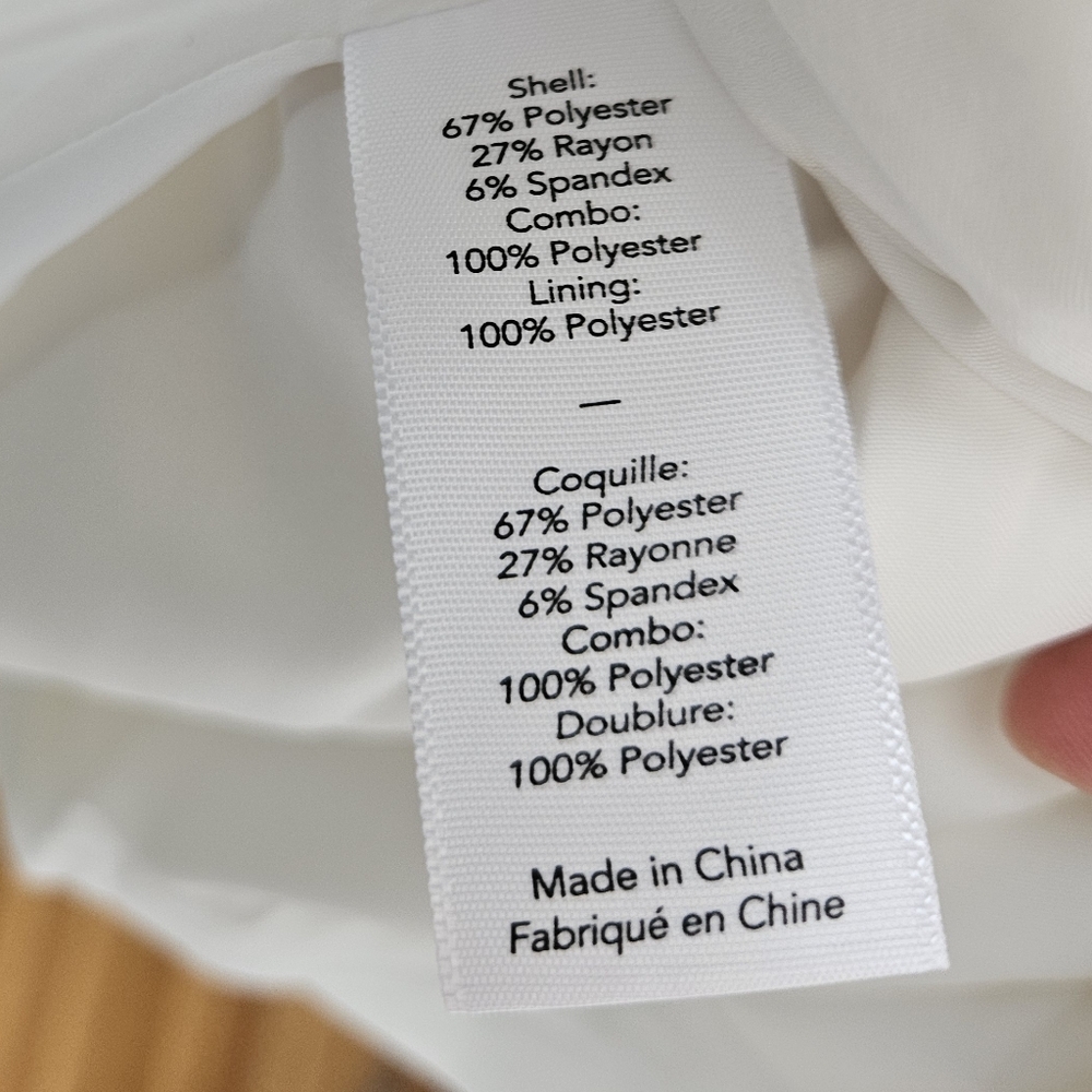 NWT LIKELY 'Fina' Puff Organza Sleeve Dress, Size 4 - Picture 12 of 13